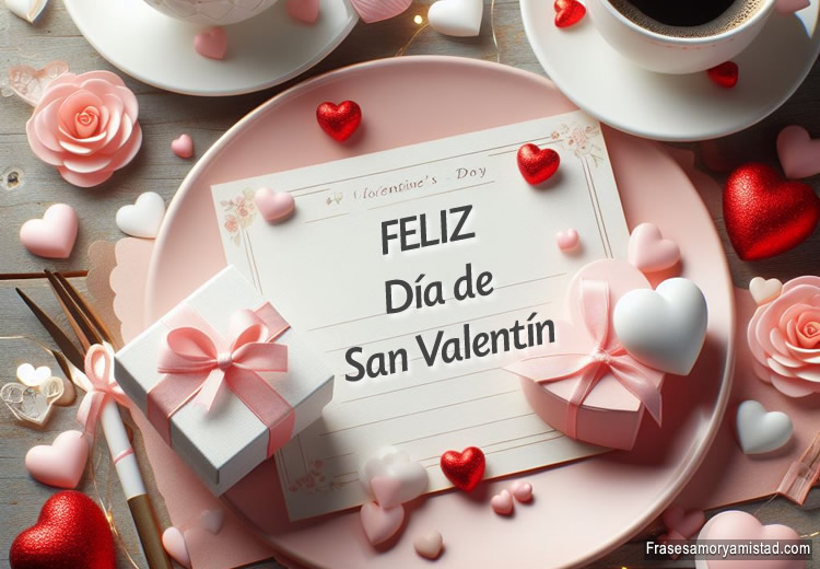 Felíz Día de San Valentín - Frases Día de los enamorados